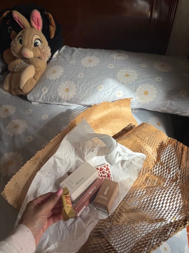 Customer photo review of peptide lip tint - disponível em Portugal