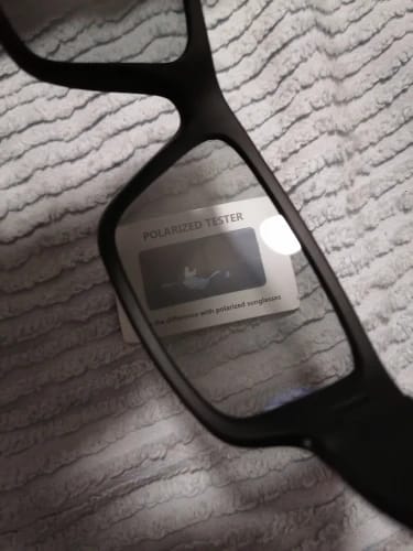 Customer photo review of Anti-Glare Photochromic Polarized Lenses