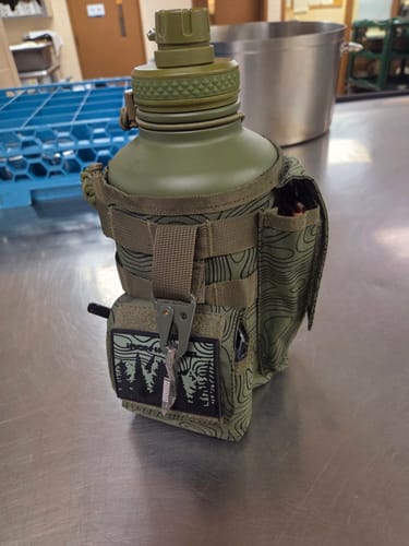 Customer photo review of 64oz Battle Bottle Water Bottles