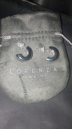 Customer photo review of Par Arracada Doble Chunky Lisa
