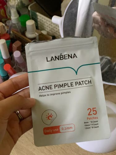 Customer photo review of Lanbena Acne Pimple Patches