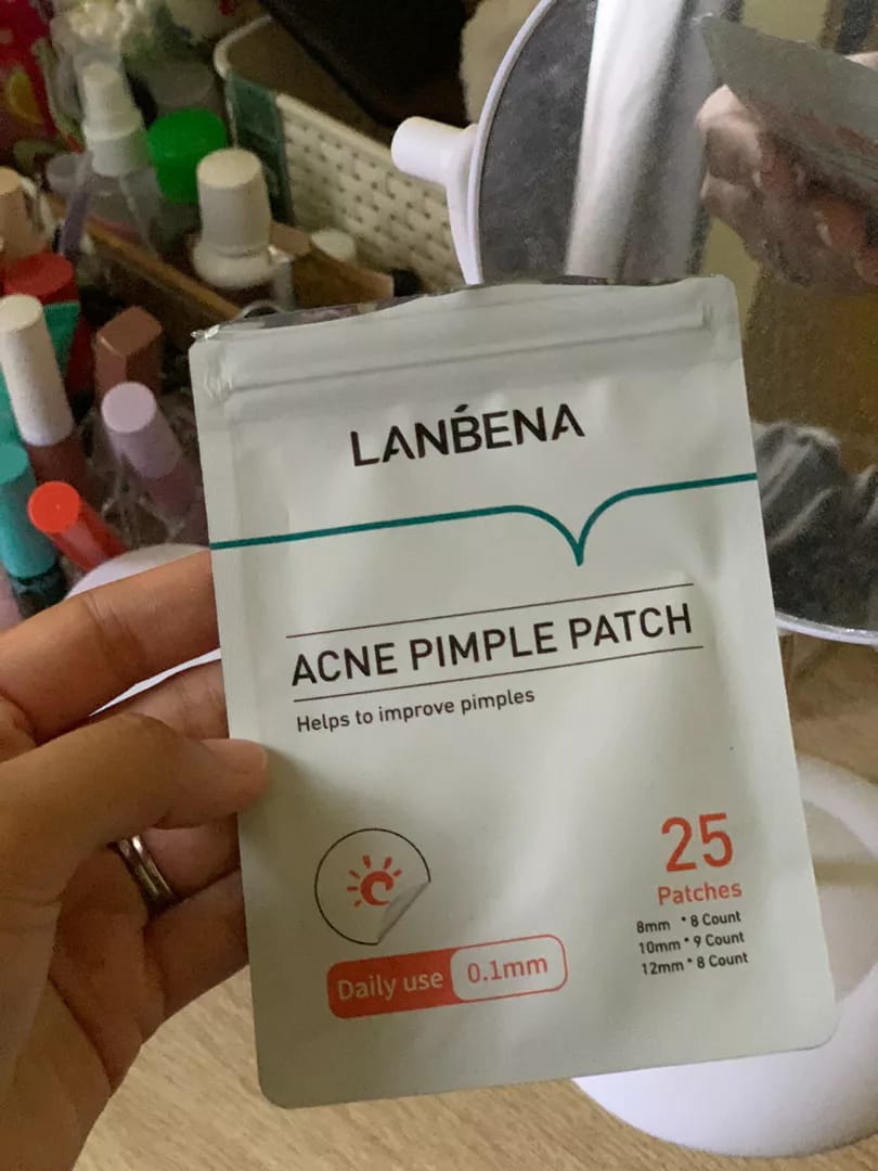 Customer photo review of Lanbena Acne Pimple Patches