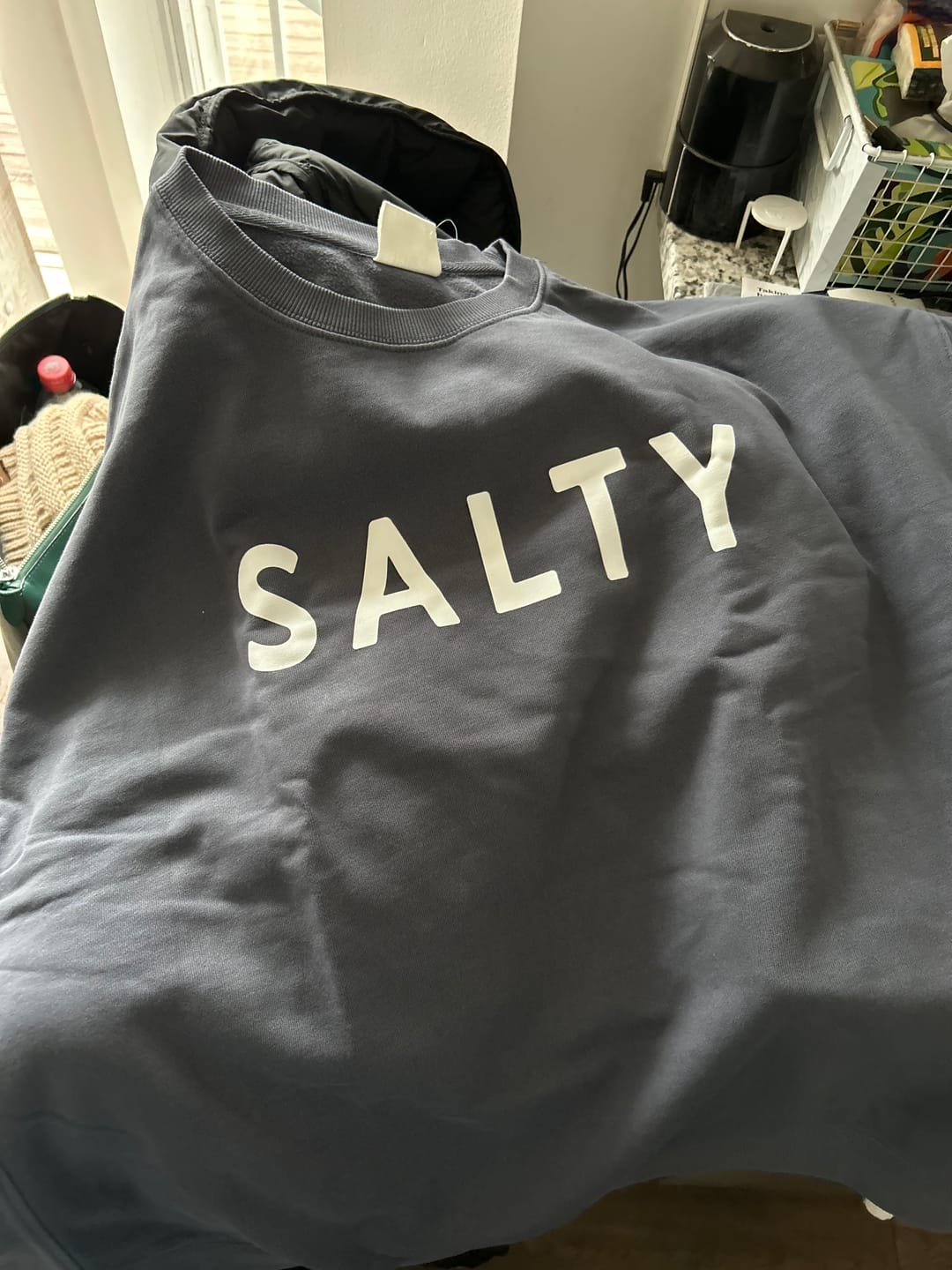 Customer photo review of Salty (White)