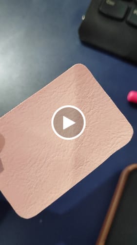 Customer video review of CEDRO 0.7MM COM FUNDO DE MALHA COR ROSE