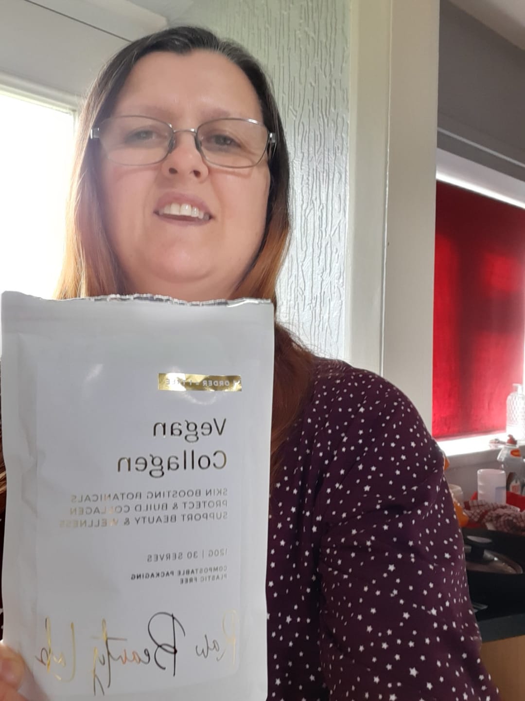 Customer photo review of Vegan Collagen - Vollagen®