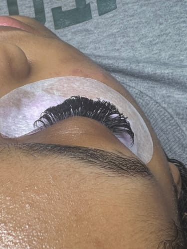 Customer photo review of Extra Strong - Lash Extension Glue