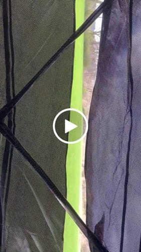Customer photo review of FLASH SALE TideWe 4-6 Person Turkey Hunting Blind See Through Camo Ground Blind