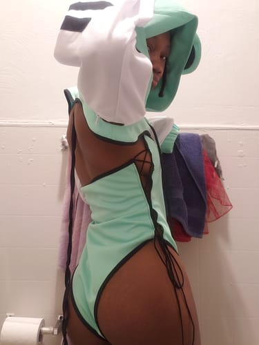 Customer photo review of CUTE FROG Bodysuit RA049