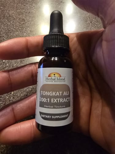 Customer photo review of Super Tongkat Ali Liquid Formula (Erectile)