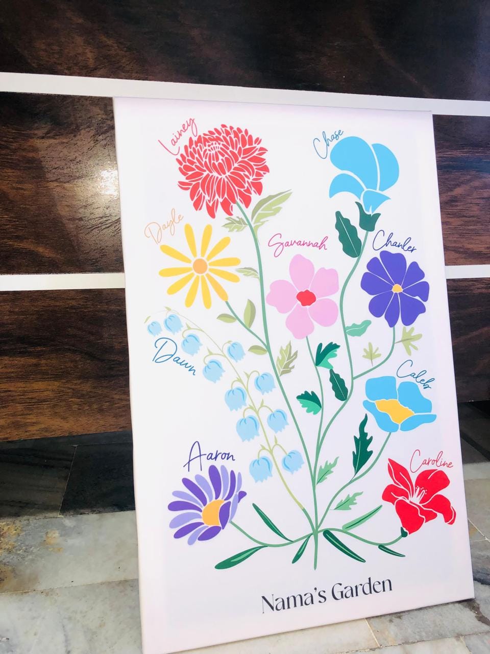 Customer photo review of Illustrated Family Garden - #1 Gift for Mom