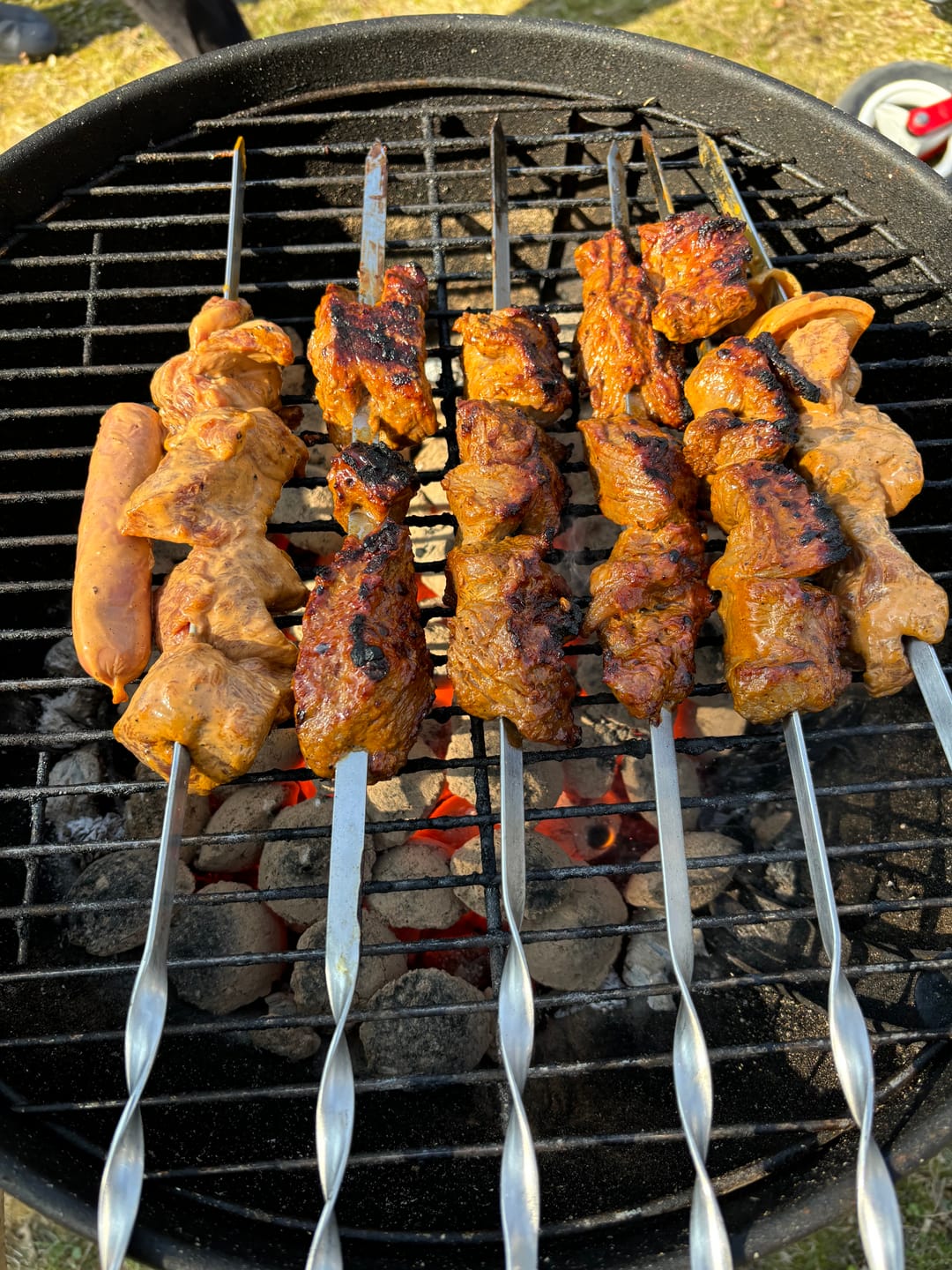 Customer photo review of Rinder-Schaschlik BBQ – rauchig-süß mariniert & grillfertig | mySchaschlik