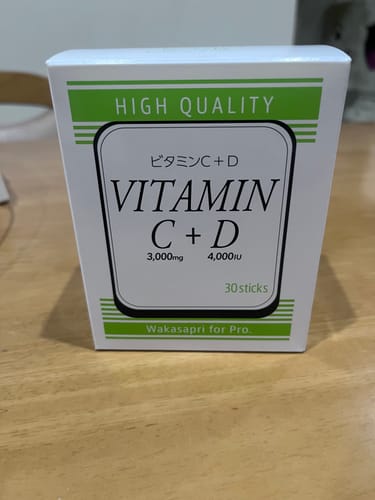 純 review of ビタミンC+D -Wakasapri for Pro. image 1 out of 1