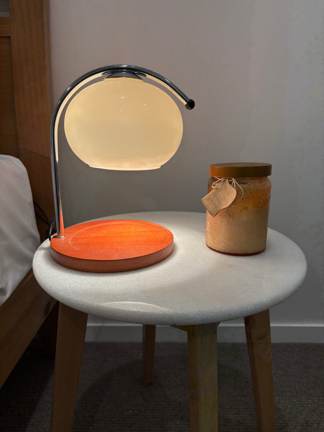 Customer photo review of "Lumina" Candle Warmer Lamp