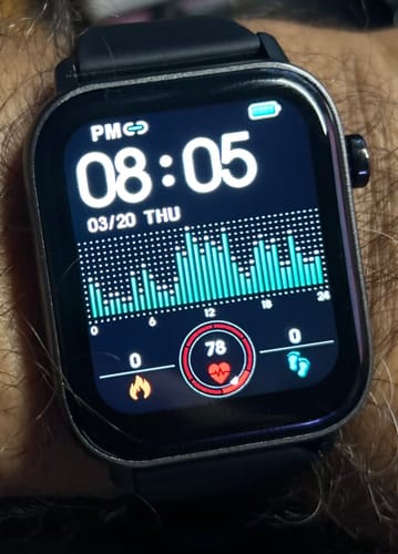 Customer photo review of Gard Pro Health Smartwatch 2+