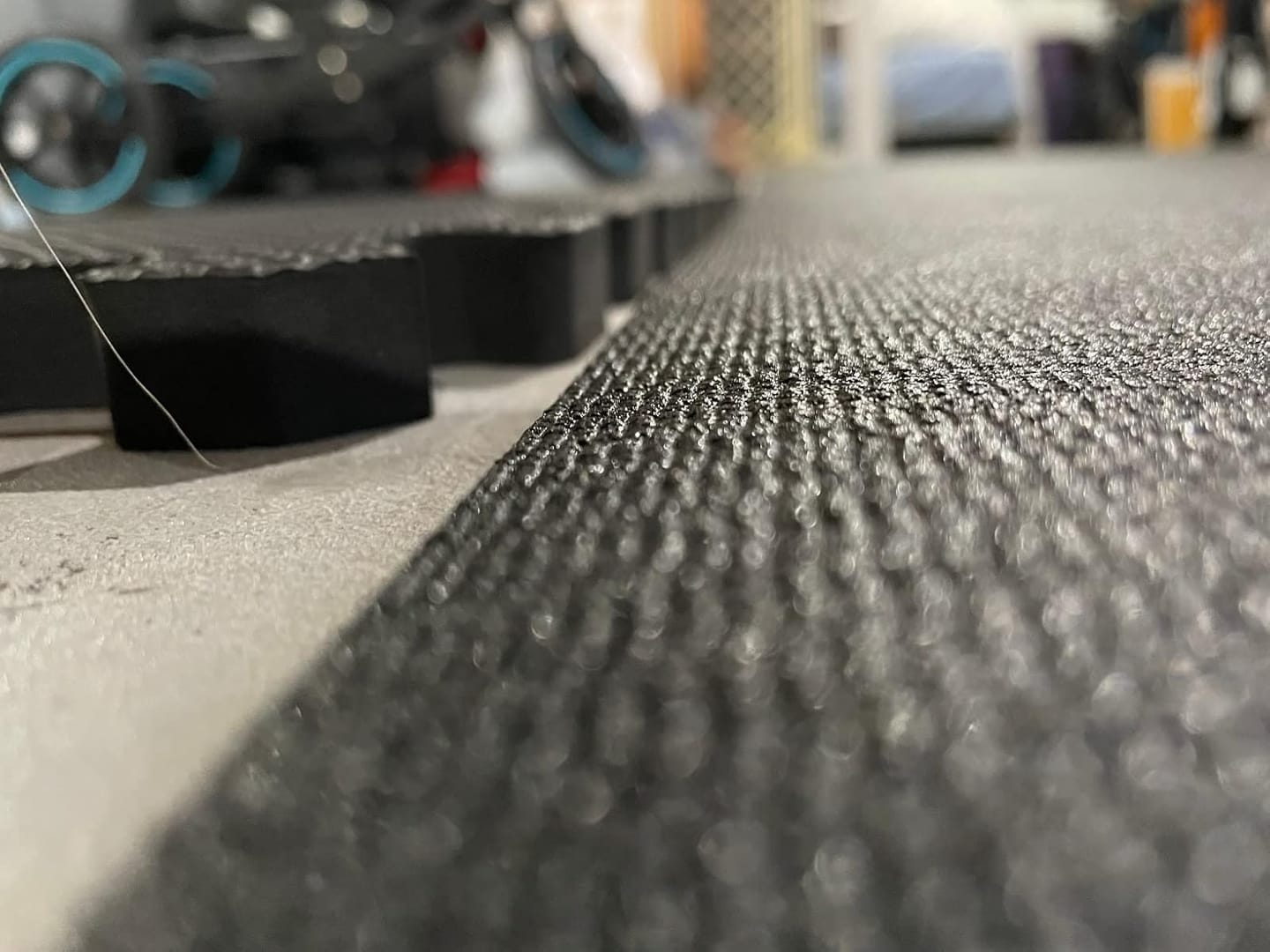 Customer photo review of GXMMAT Extra Wide Exercise Mat 7'