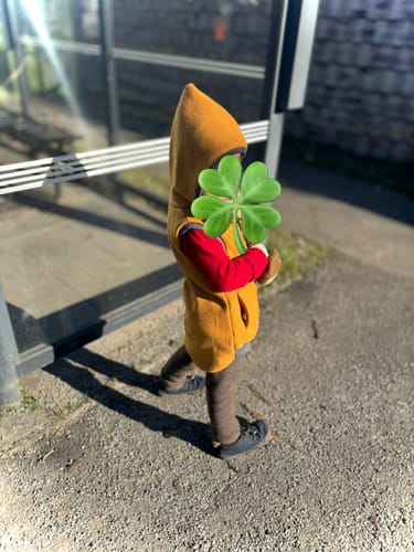 Customer photo review of Sonderauflage: Schmale Überhose Grobstrick 110/116