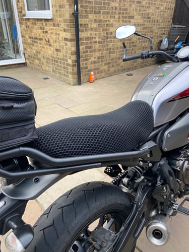 Customer photo review of Wind Rider Seat Cover