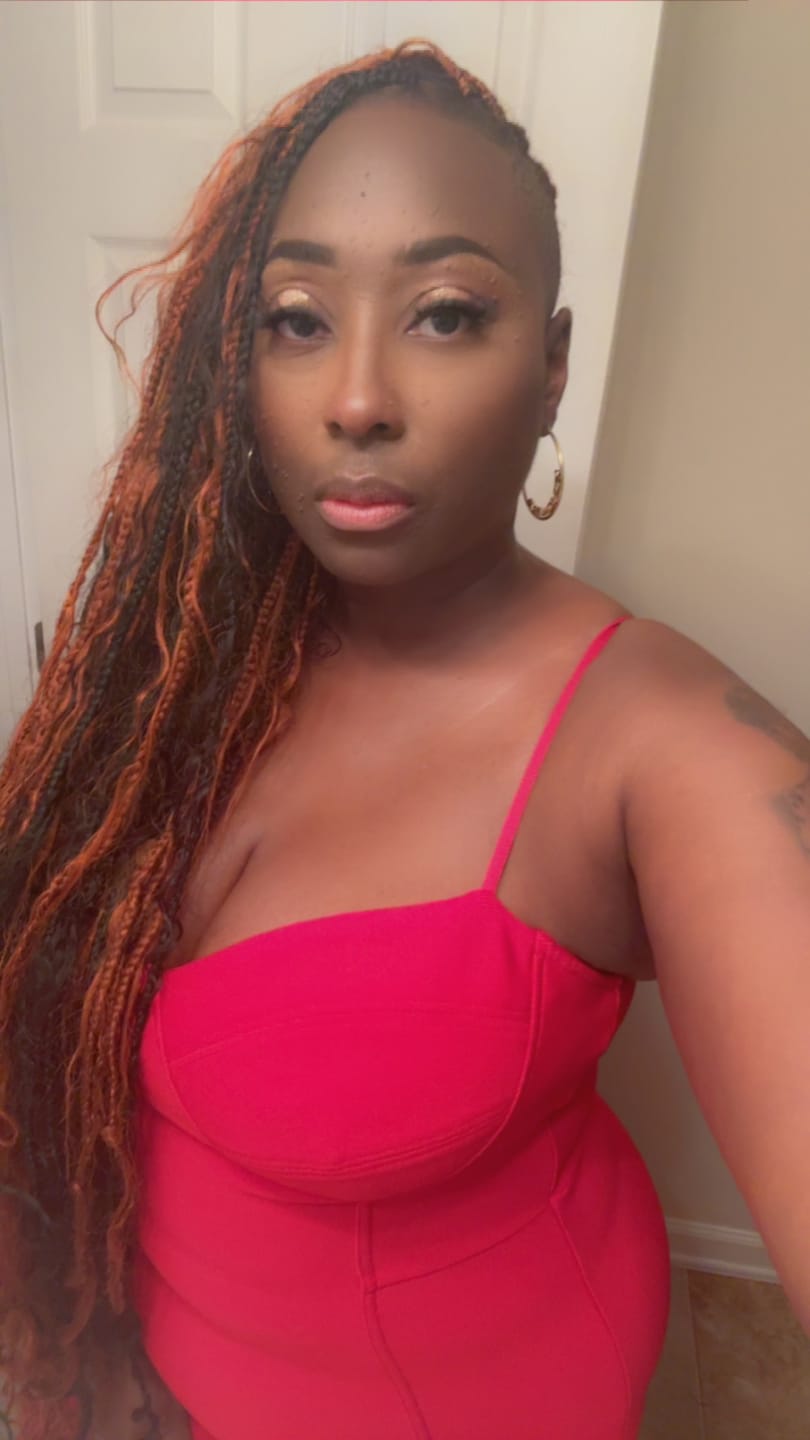 Customer photo review of #350 Flaming Ginger Deep Wave Bulk Hair Extensions for Braiding