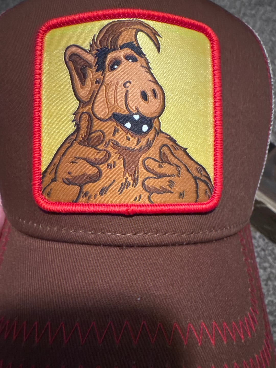 Customer photo review of OVERLORD X Alf: Alf Trucker Cap