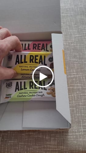 Customer video review of Ultimate Variety Mixed Pack 50g x 12 bars