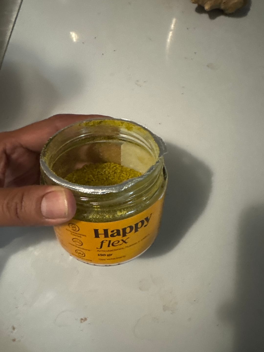 Customer photo review of Happy Flex I  Anti Inflamatorio Para Perros y Gatos. Articulaciones, huesos y cadera