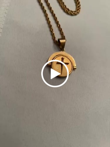 Customer video review of Hard Work & God's Work Double Sided Pendant