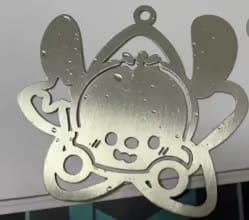 Customer photo review of Cloudray AR-100 LiteMarker 100W MOPA 2.5D Fiber Laser Marking Engraver with 4.3” X 4.3” Scan Area