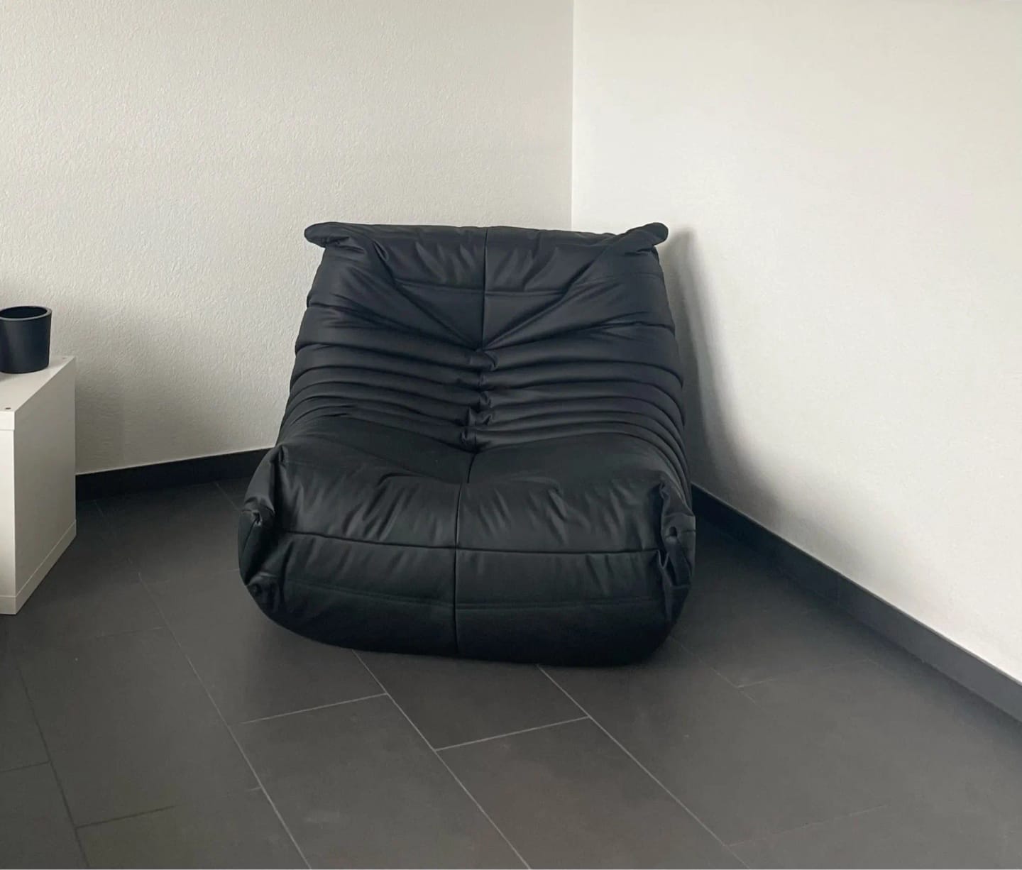 Customer photo review of Togo Chair Dupe - Leather Replica by Michel Ducaroy