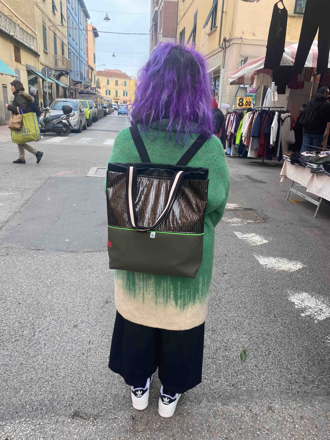 Customer photo review of ZAINO MILANO verde bosco I vela