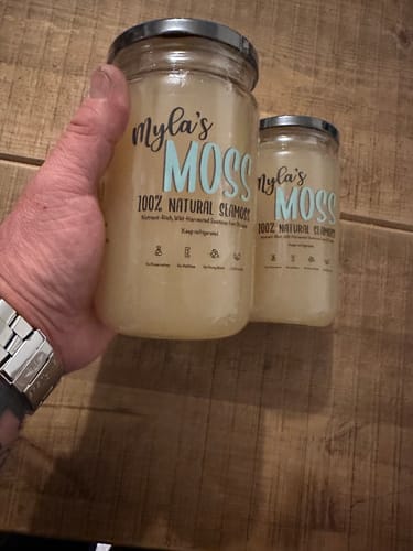 Customer photo review of MYLASMOSS SEAMOSS GEL (720ML)