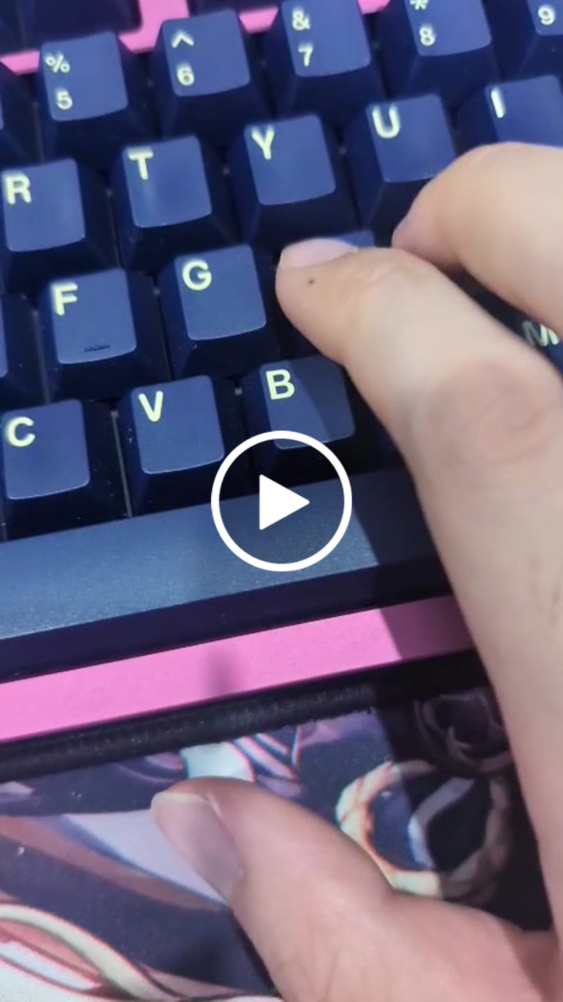 Customer video review of SILLYWORKS X GATERON TYPE R TACTILE SWITCH FACTORY LUBED EDITION (10PCS)