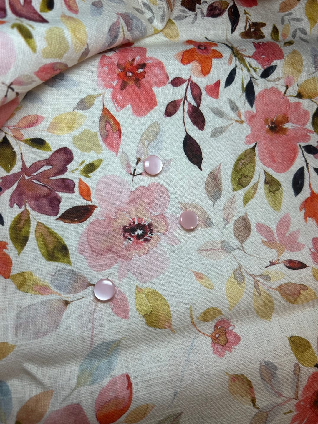 Customer photo review of Hemline Round Flat Buttons