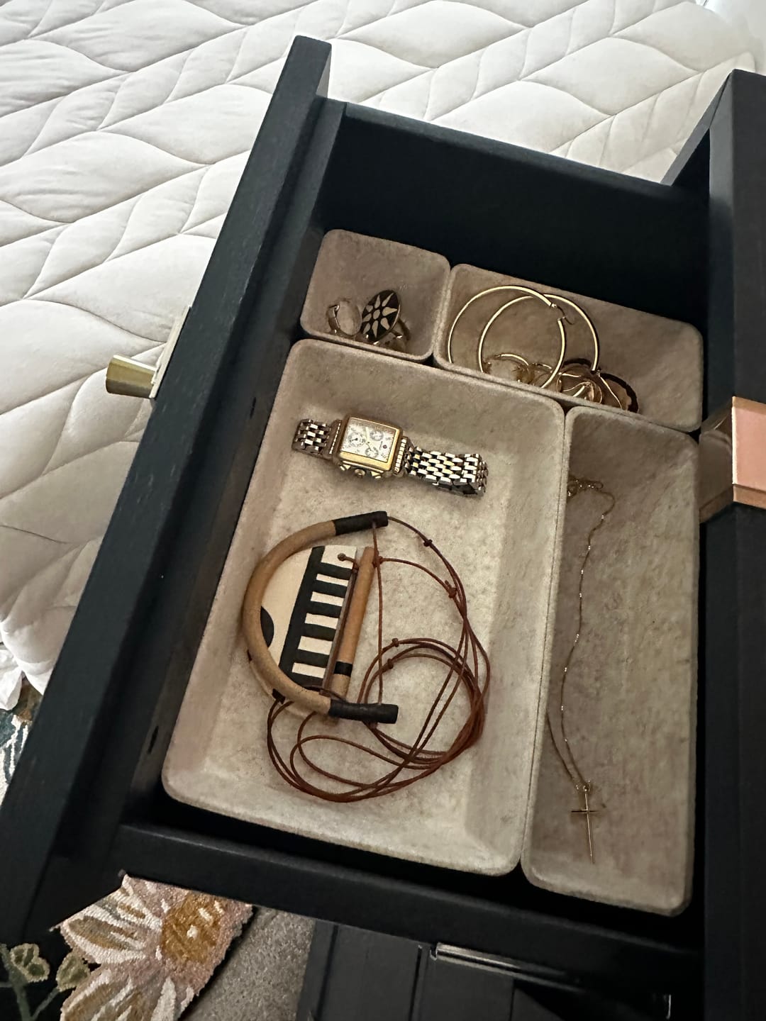 Customer photo review of The Drawer Organizer Set