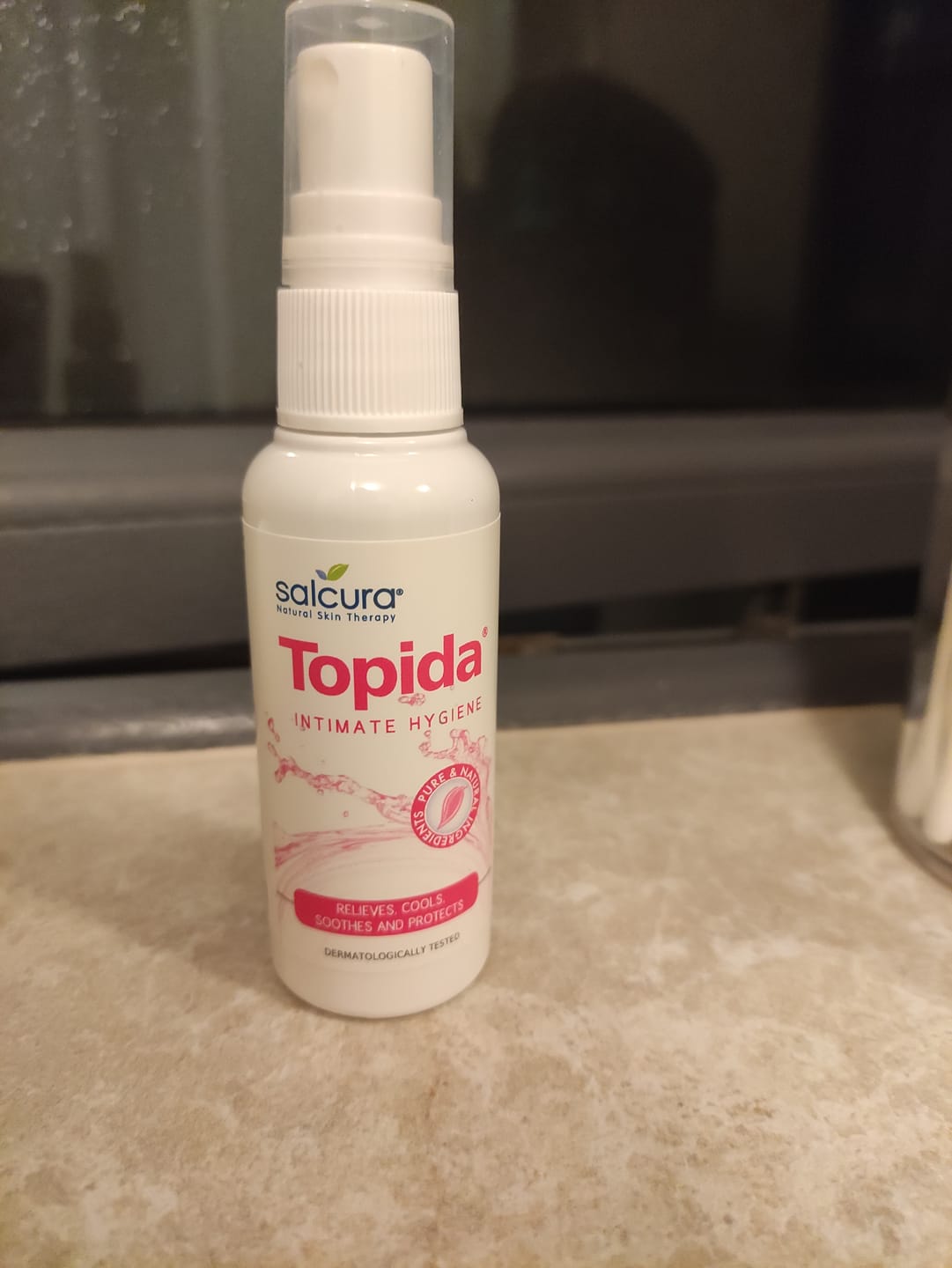 Customer photo review of Topida Intimate Hygiene Spray
