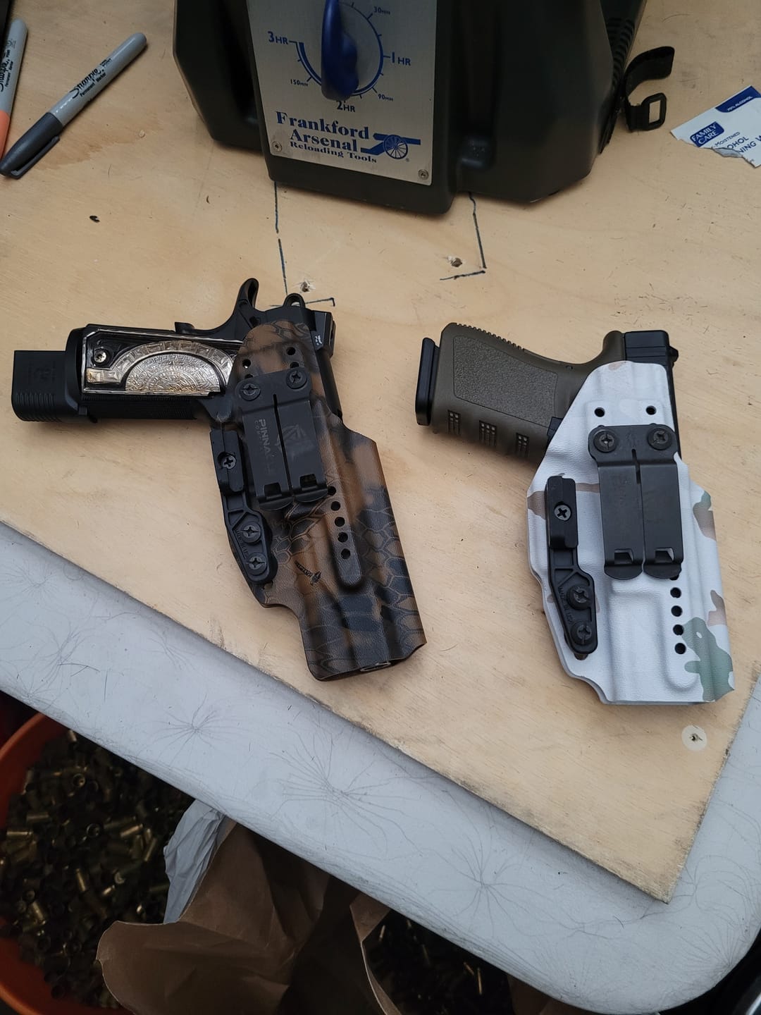 Customer photo review of Glock 19/23/32/45 Model 1 IWB- Non Light Bearing (Custom Order)