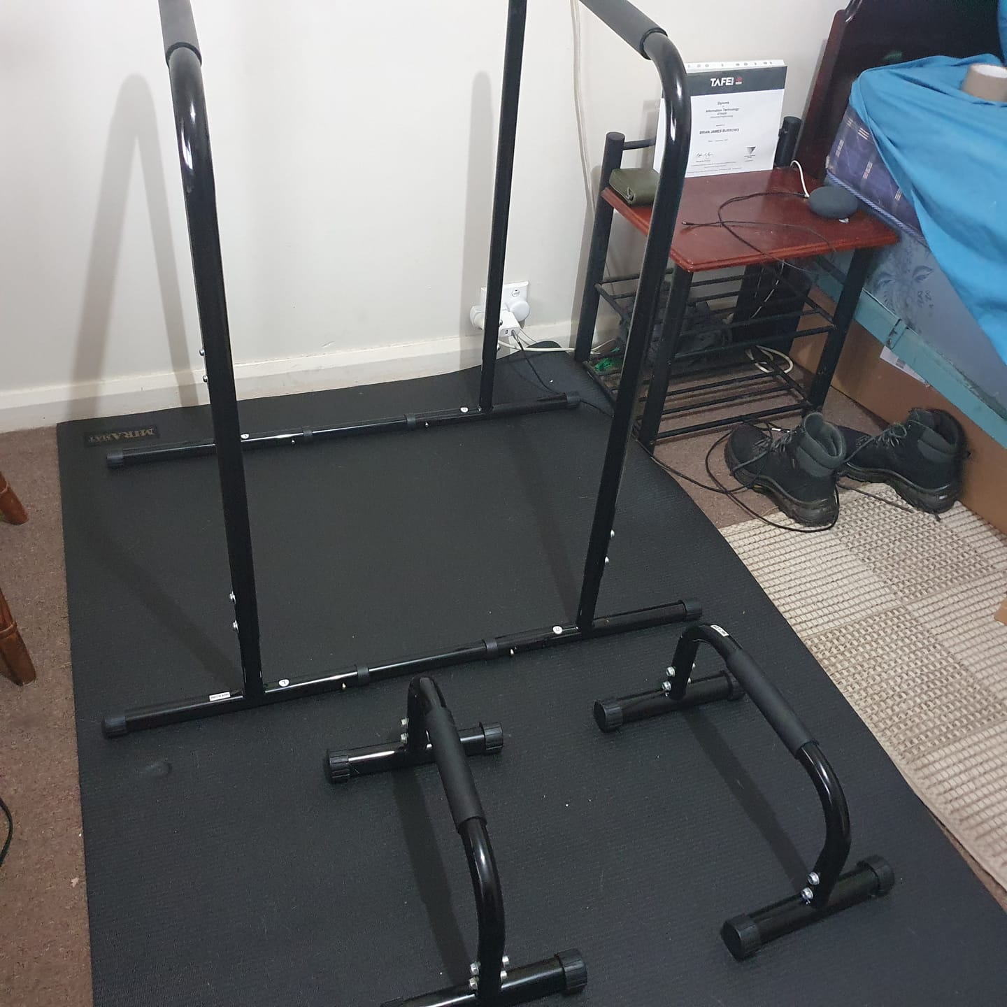 Customer photo review of Miramat® - 200cm x 120cm - Extra Large Exercise Mat - In Stock