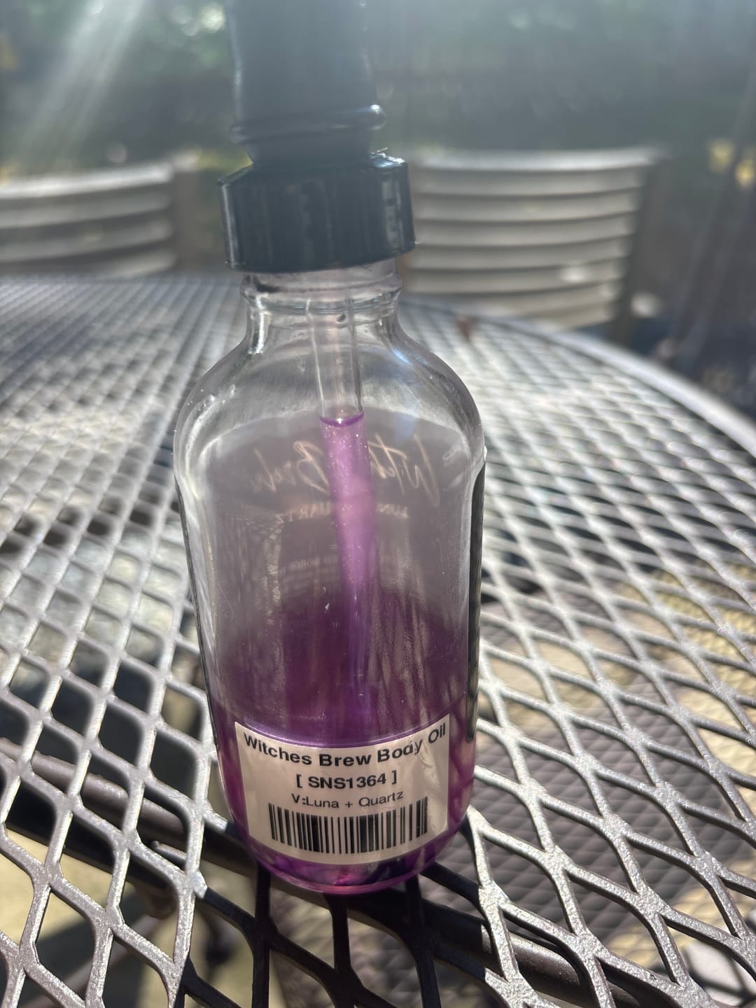 Customer photo review of Witches Brew Body Oil