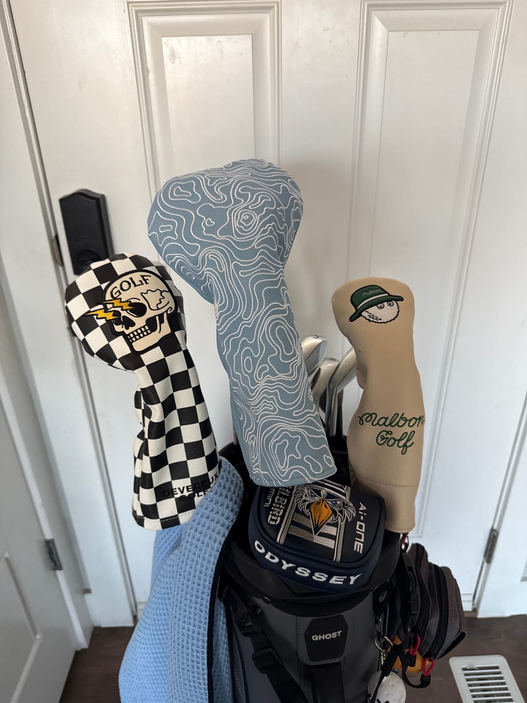 Customer photo review of Topographic Edition - Carolina Blue / Embroidered Pure White