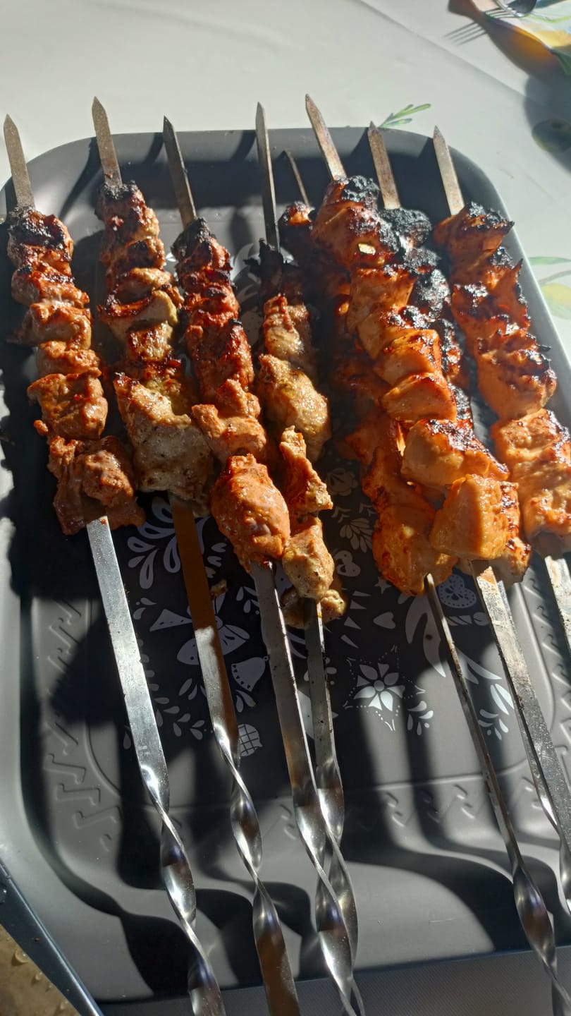Customer photo review of Hähnchen-Schaschlik Süß-Sauer – fruchtig-pikant & exotisch | mySchaschlik