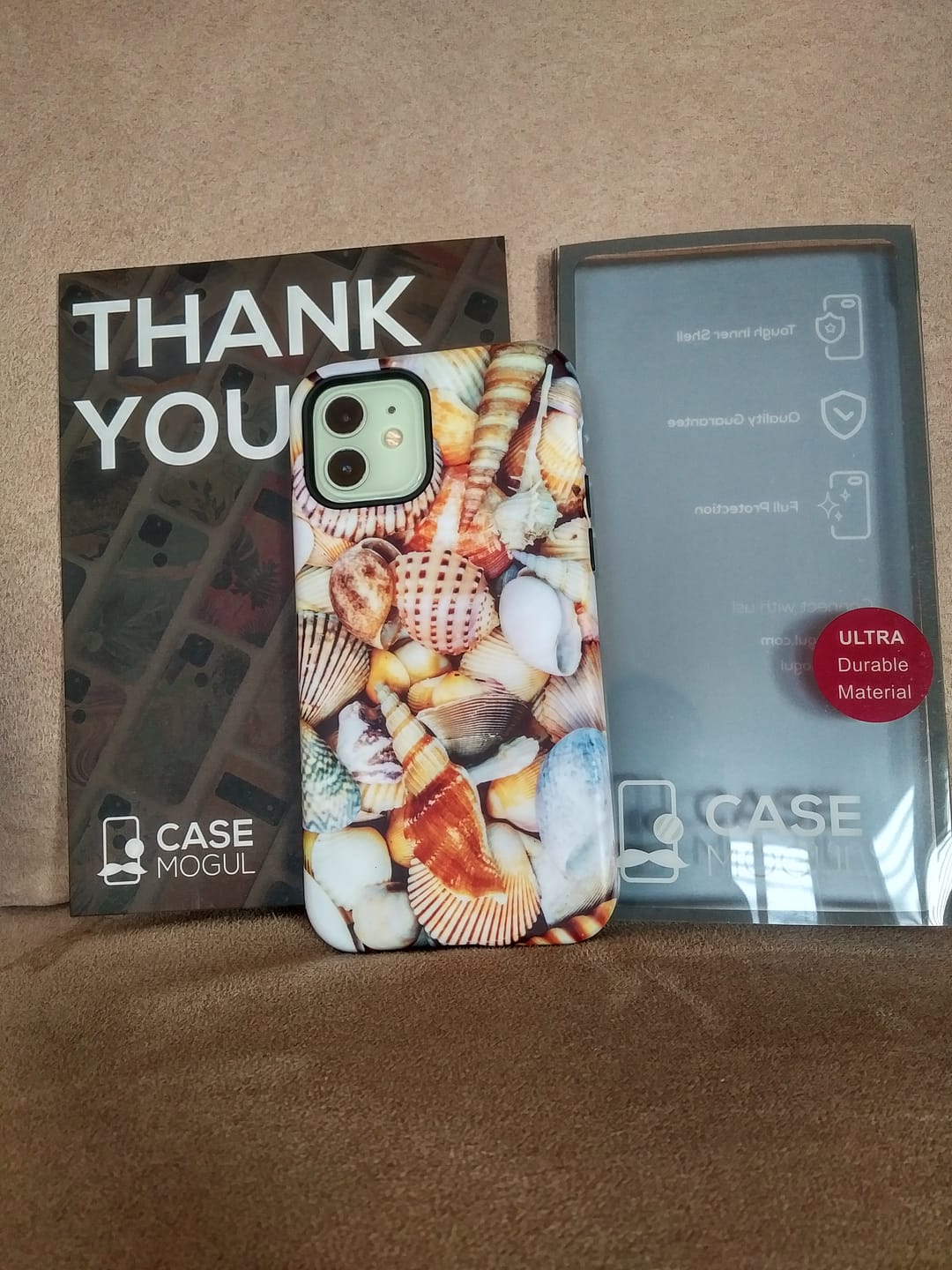 Customer photo review of Shell and Conch Nature Phone Case