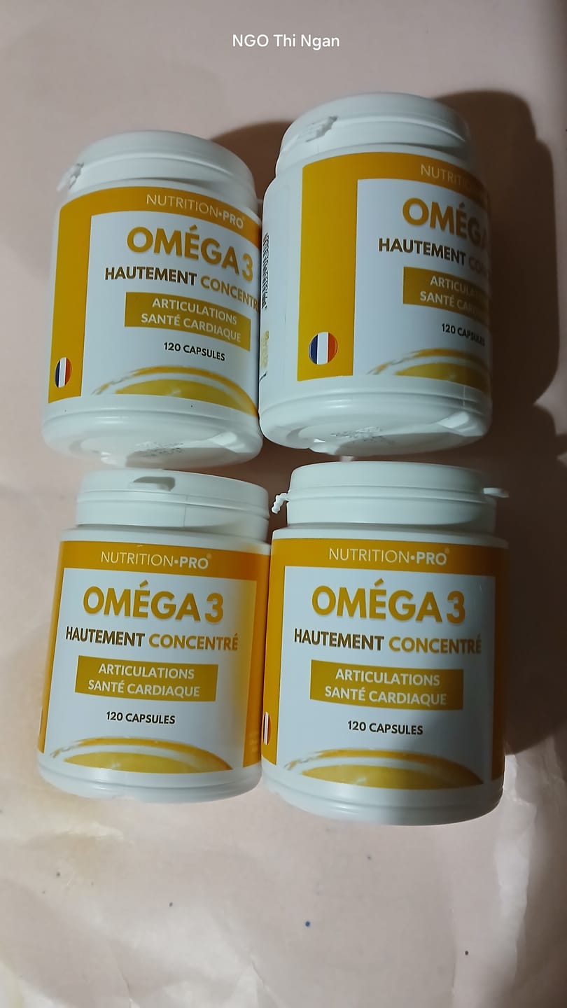 Customer photo review of OMÉGA 3 (OMEGAVIE®) - 120 CAPSULES