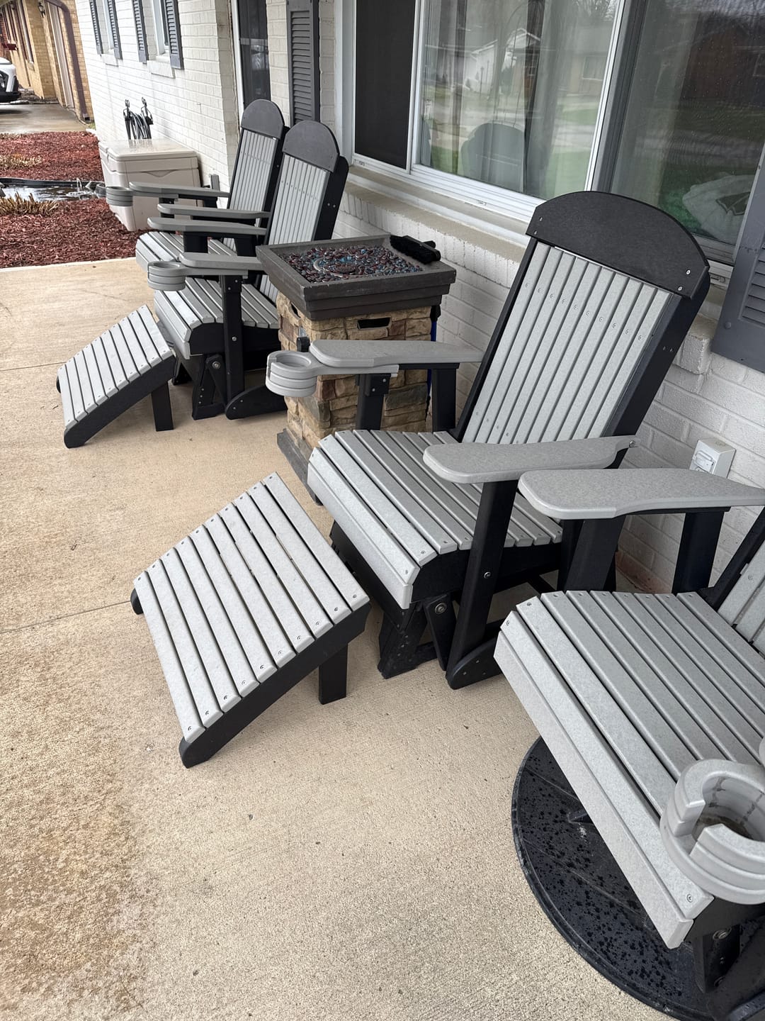 Customer photo review of LuxCraft 2' Adirondack Glider
