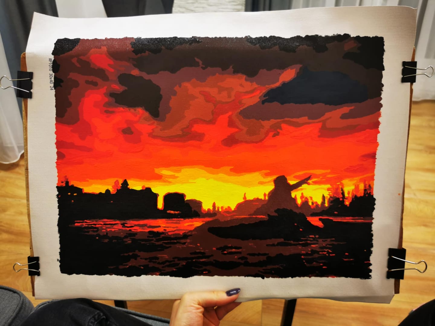 Customer photo review of Malowanie po numerach ze zdjęcia