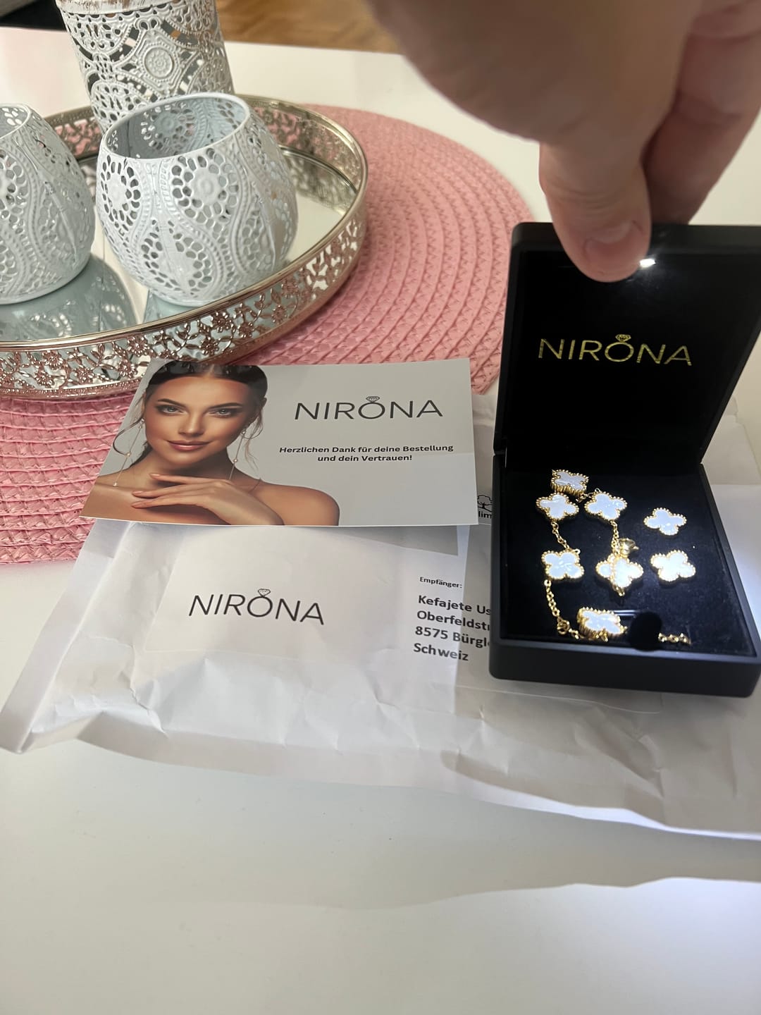 Customer photo review of Nirona | Luxuriöses Kleeblatt - SET