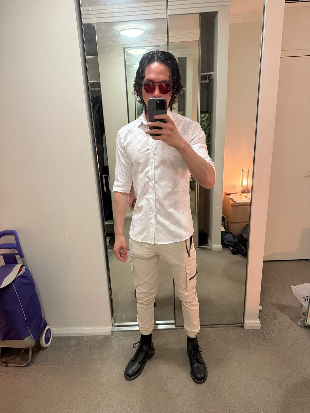 Customer photo review of Sand Cargo Pants V2