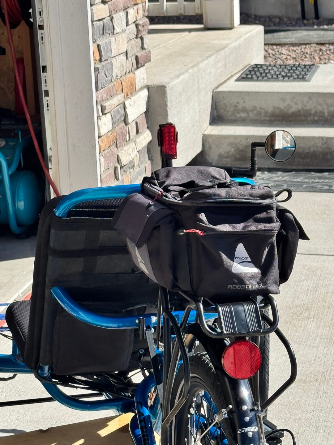 Customer photo review of Vertical Rear Light Mount