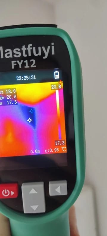 Customer photo review of Caméra Thermique Infrarouge | Détection Ultra-Précise & Thermographie Professionnelle