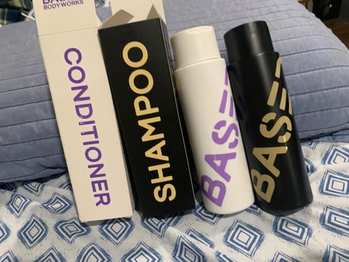 Customer photo review of Based Bundle (Shampoo + Conditioner)