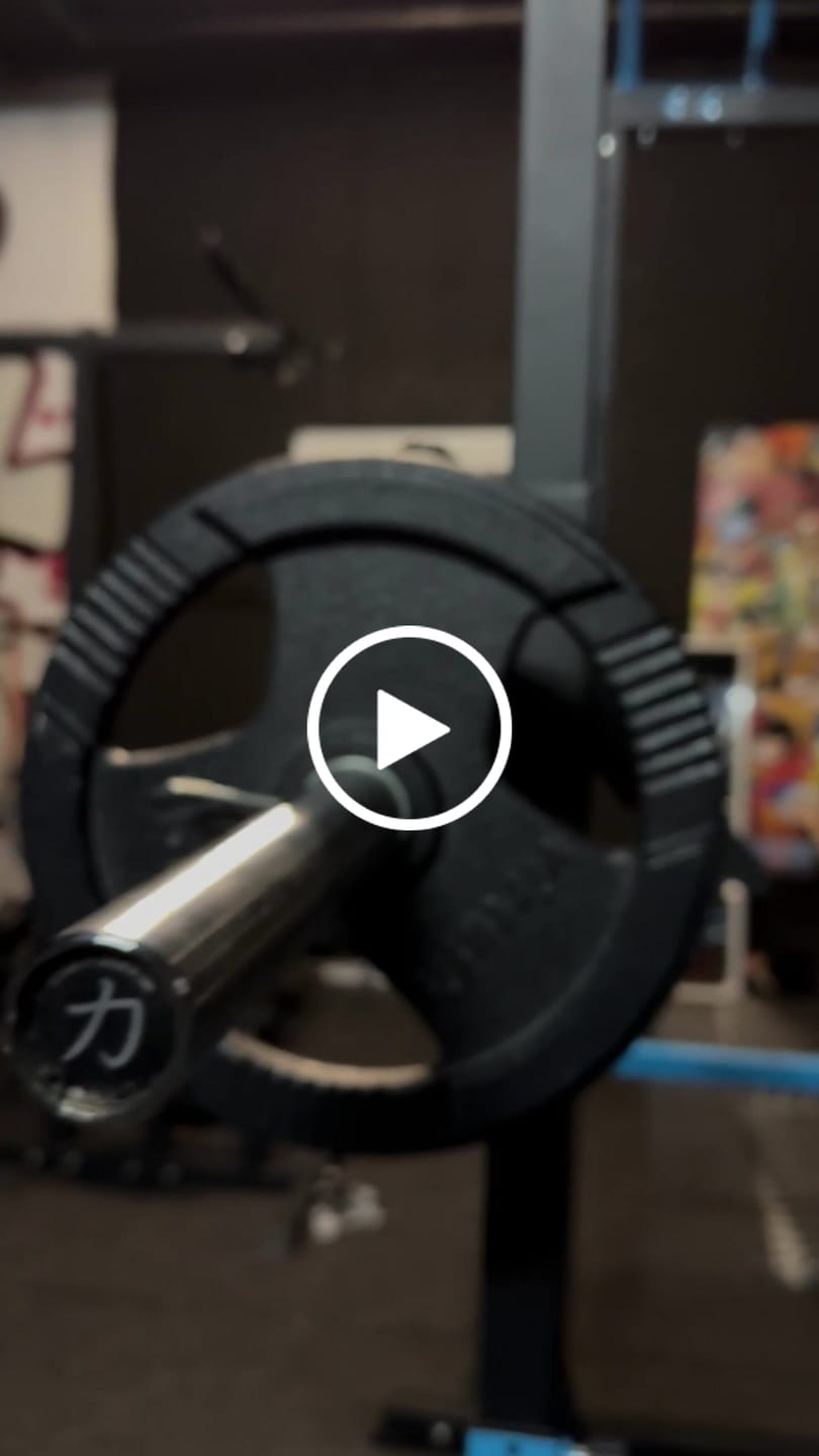 Customer video review of Riot Olympic Safety Squat Bar