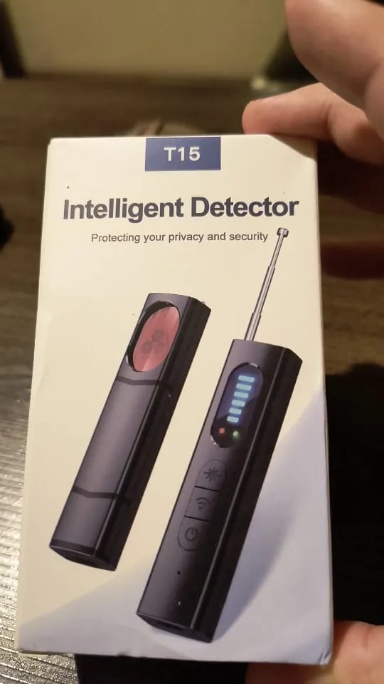 Customer photo review of Anti-Spy Car GPS Tracker Mine Device Bug RF Wireless All Signal Scanner Security Protection Multi-function Camera Search Devices